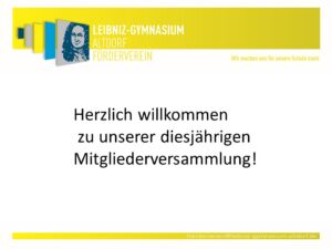 Mitgliederversammlung FÖV Deckblatt