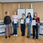 Die Teilnehmerinnen am Schulfinale der SEK I